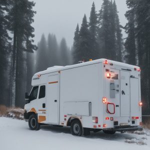 Mobile-Health-Clinic-in-Remote-Area-Snowy-Weather