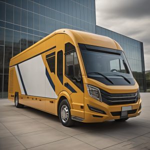 Commercial Educational Vehicle - Yellow - Industrial