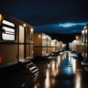 Mobile Hospital - Rainy Night