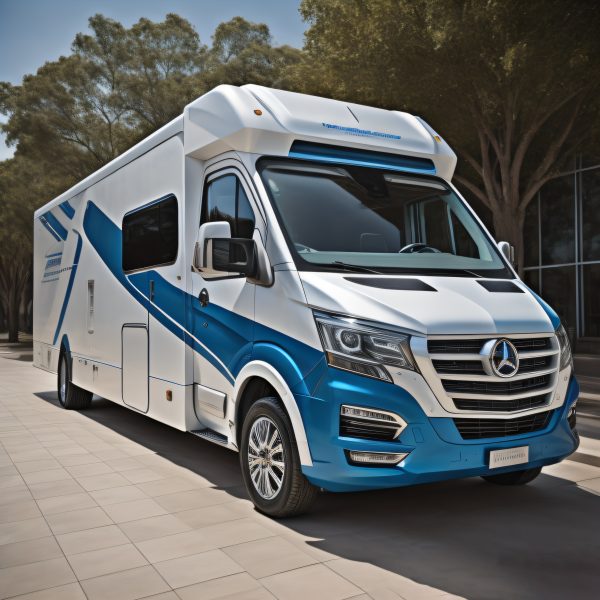 Mobile Imaging Vehicle - White-Blue - Rural
