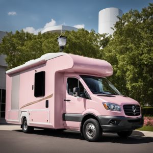 Mobile Mammography Vehicle - Pink - Rural